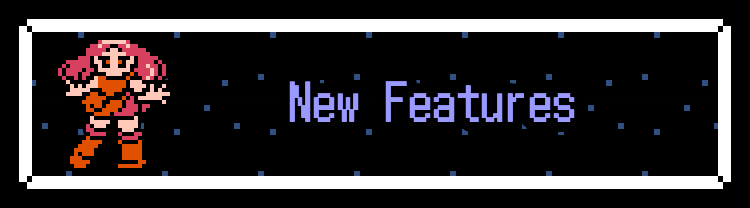 View New Features Button For Smartphone