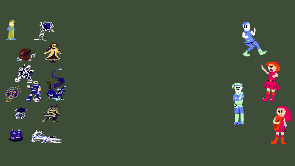 Psychic No.49「Scribble Chara」