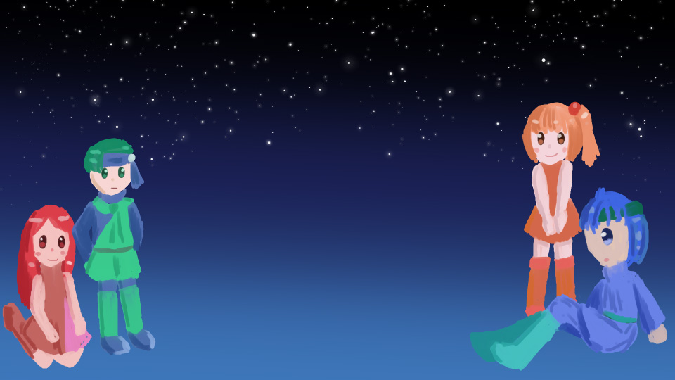 Psychic No.72「ゲームをみるサイキックたち」