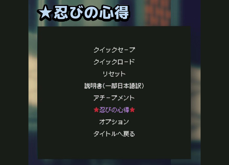 忍びの心得 2 画像