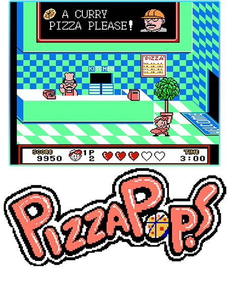 JALECOlle Famicom Ver. PIZZA POP!