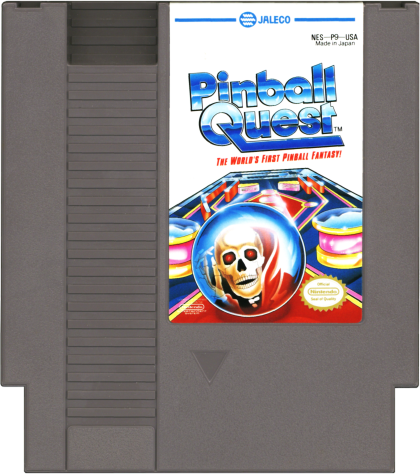 Pinball Quest NES Cartridge img