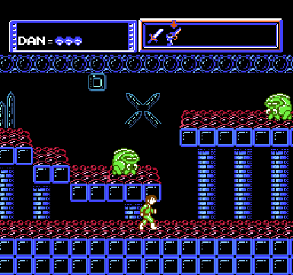 Famicom: Bio Warrior DAN The  Increaser War Gameplay Screen 4