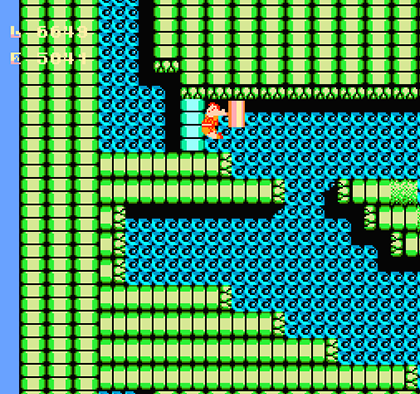 “Esper Boukentai: The Demon King’s Fortress” Famicom cartridge gameplay screen 4 IMG