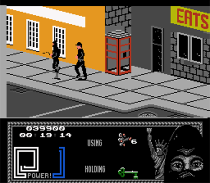 NES:『The Last Ninja』プレイ画面2