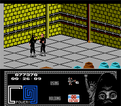 NES:『The Last Ninja』プレイ画面3