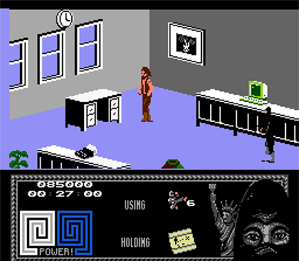 NES:『The Last Ninja』プレイ画面5