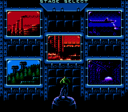 “SHATTERHAND” gameplay screen 4