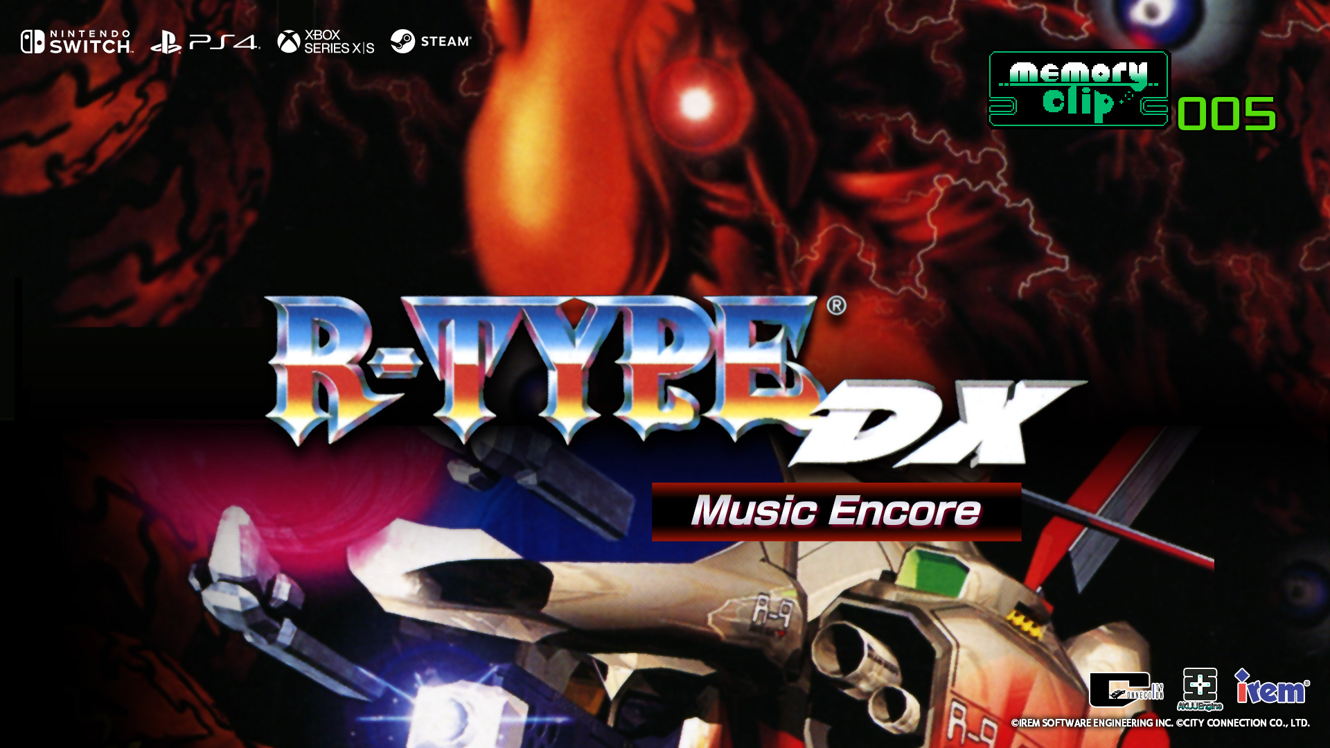 『R-TYPE DX Music Encore』Steamストアページへ