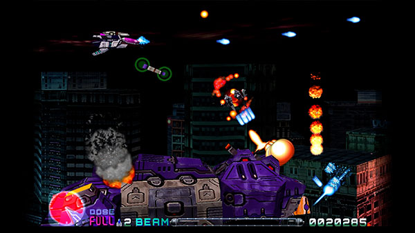 R-Type Delta: HD Boosted（アールタイプデルタ / R-TYPE Δ）RX ALBATROSS スクリーンショット