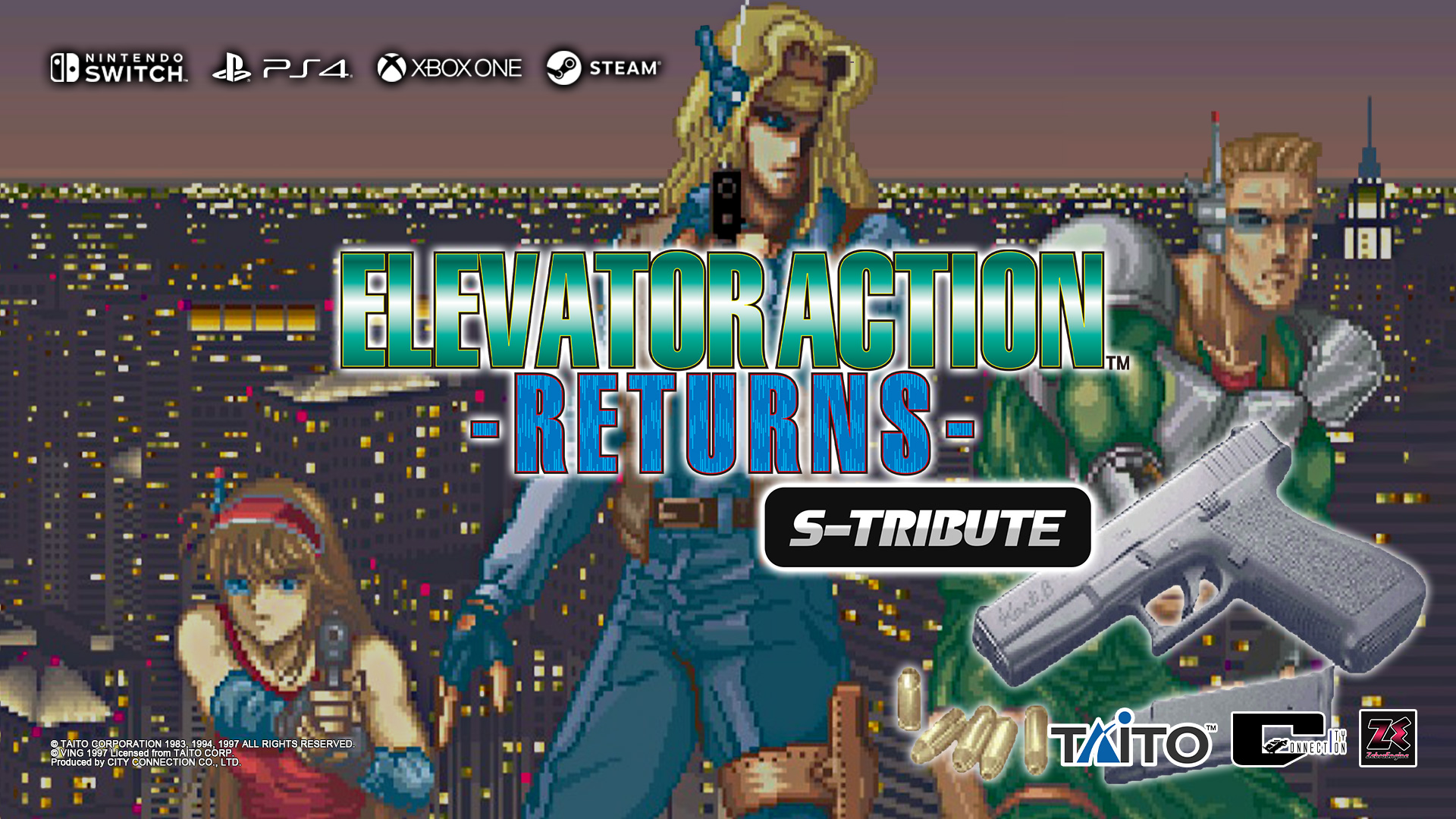 ELEVATOR ACTION (1983, Arcades)