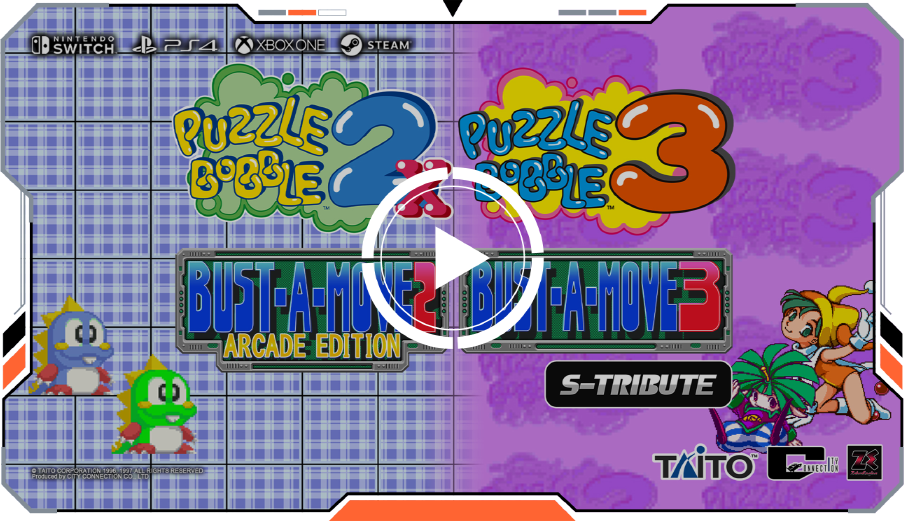 Puzzle Bobble™2X/BUST-A-MOVE™2 Arcade Edition & Puzzle  Bobble™3/BUST-A-MOVE™3 S-Tribute no Steam